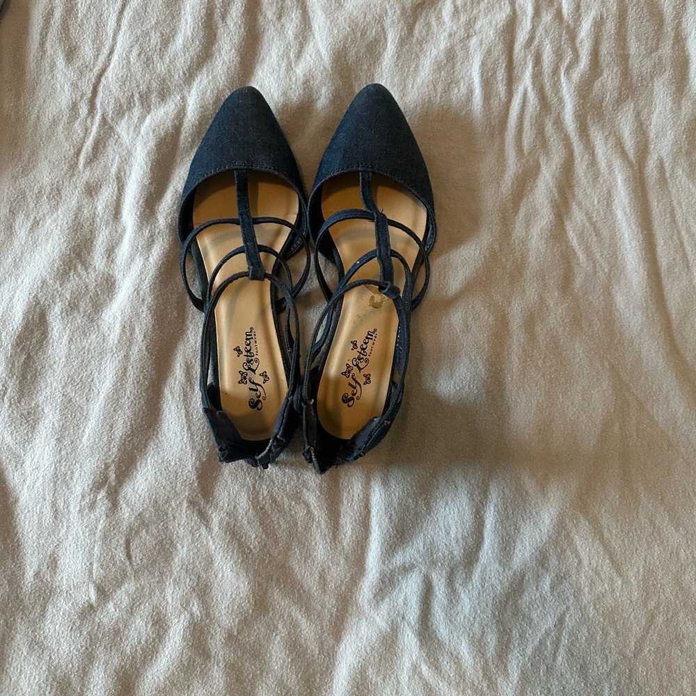 Elegant Black Strappy Women's Shoes